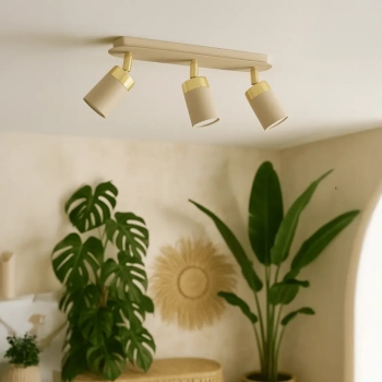 Joker lampa sufitowa 3xGU10 kaszmir, złota MLP2330