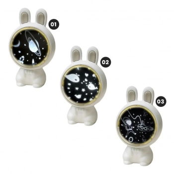 Kosmonauta lampka stołowa 4W LED N/D 3000K, 9800K, światło niebieskie biała ML2262