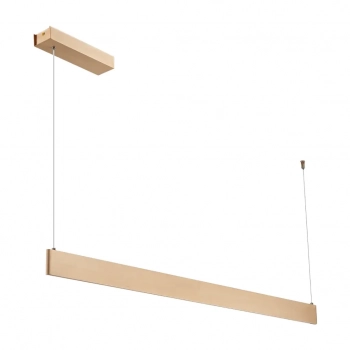 Linea lampa wisząca 36W LED 1800lm CCT 3000K, 4000K, 5700K złota ML1785 Milagro
