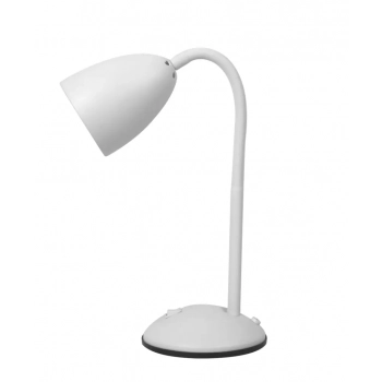 Logic lampka biurkowa 1xE27 biała ML1636