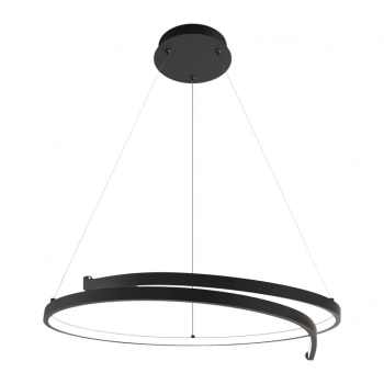 Lorenzo lampa wisząca 35W LED 1500lm 4000K czarna ML1583 Milagro