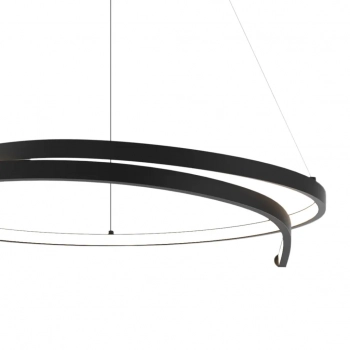 Lorenzo lampa wisząca 35W LED 1500lm 4000K czarna ML1583
