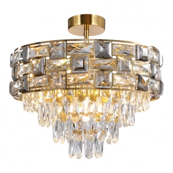 Luxuria lampa sufitowa 9xE14 złota ML8894