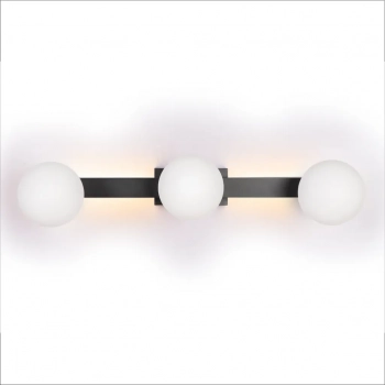 Magnet lampa sufitowa 9W LED 990lm CCT 3000K, 4000K czarna ML1140
