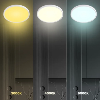 Maq lampa sufitowa IP40 50W LED 5400lm CCT 3000K, 4000K, 6500K biała ML1664