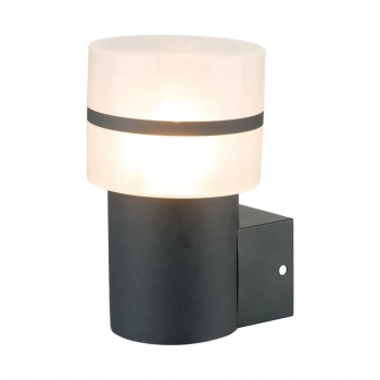 Mia kinkiet ogrodowy IP44 1xE27 czarny EKO1705