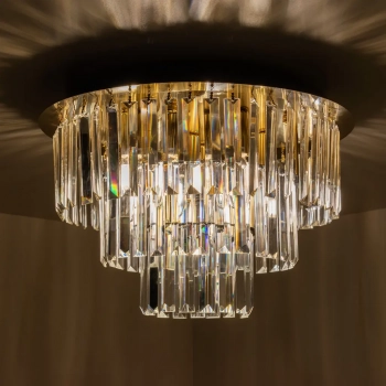 Milano lampa sufitowa 6xE14 złota ML1023