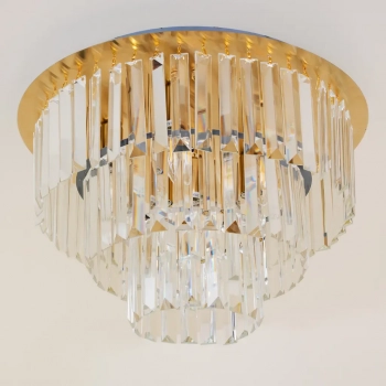 Milano lampa sufitowa 6xE14 złota ML1023