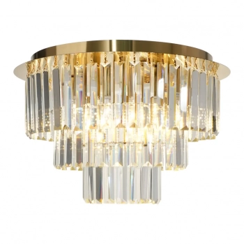 Milano lampa sufitowa 6xE14 złota ML1023