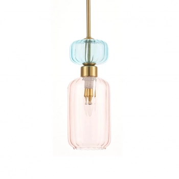 Molly lampa wisząca 1xE14 różowy ML1822