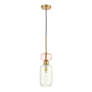 Molly lampa wisząca 1xE14 zielony ML1824 Milagro