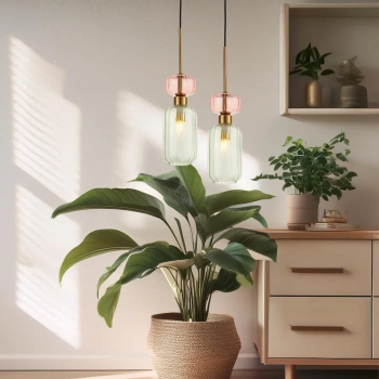Molly lampa wisząca 1xE14 zielony ML1824