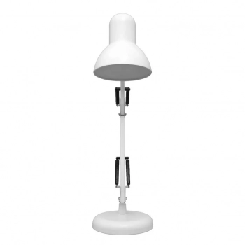 Nexa lampka biurkowa 1xE27 biała ML1637