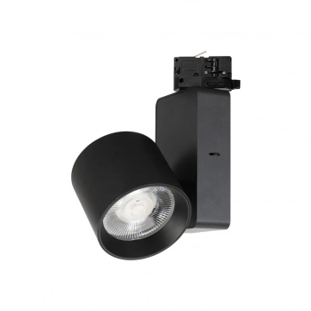 Ojo reflektor do szynoprzewodu 3F 25W LED 2600lm CCT 2700K, 4000K czarny ML1107