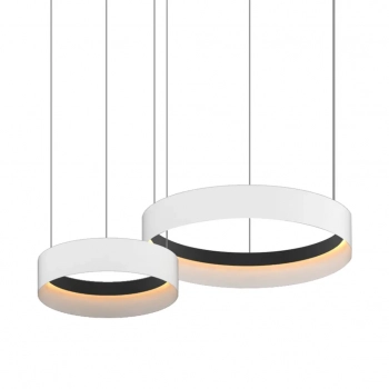 Orbita lampa wisząca 72W LED 4500lm 4000K biała, czarna ML1187