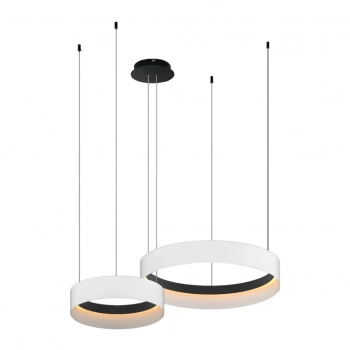 Orbita lampa wisząca 72W LED 4500lm 4000K biała, czarna ML1187