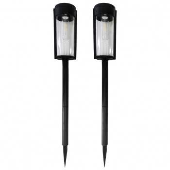 Path lampa solarna stojąca IP44 0.1W LED 5lm 3000K czarna EKO1454 Milagro