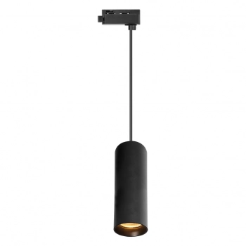 Pipe lampa wisząca do szynoprzewodu 3F 1xGU10 czarna ML2063 Milagro