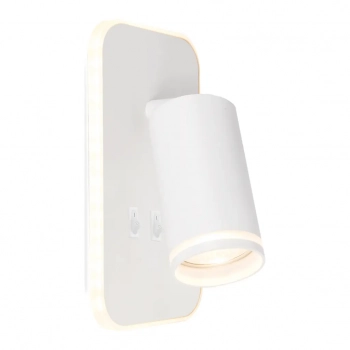 Pipe Ring kinkiet 1XGU10, 6W LED biały ML2082 Milagro