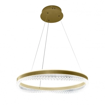 Preciosa lampa wisząca 52W LED 3400lm 4000K złota ML0999