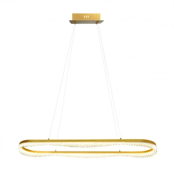 Preciosa lampa wisząca 45W LED 3600lm 4000K złota ML1868