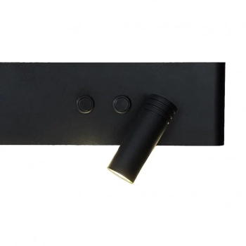 Resort Right kinkiet 10W, 3W LED 1040lm 4000K czarny ML1568