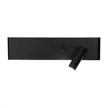 Resort Right kinkiet 10W, 3W LED 1040lm 4000K czarny ML1568