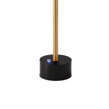 Sam lampka nocna 5W LED 300lm Ciepla 3000K czarna, złota ML1386