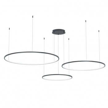 Saturno lampa wisząca 100W LED 4500lm 4000K czarna ML0846