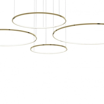 Saturno lampa wisząca 120W LED 5400lm 4000K złota ML0849