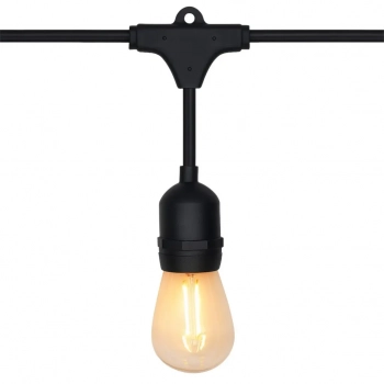Summer Time girlanda IP44 10xE27 2200lm czarna EKG2291