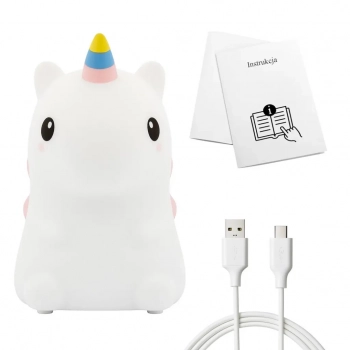 Unicorn lampka stołowa 1W LED 2.46-34.19lm 3000K, RGB wielokolorowa ML2264
