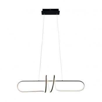 Vertigo lampa wisząca 54W LED 3300lm 4000K czarna ML1576