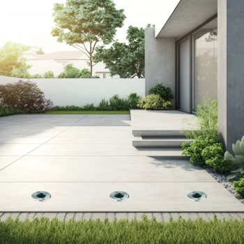 Viale oprawa najazdowa IP67 1xGU10 srebrna EKO325