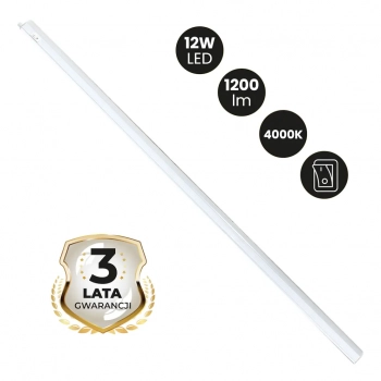Vito lampa sufitowa 12W LED 1200lm 4000K biała EK1498 Milagro
