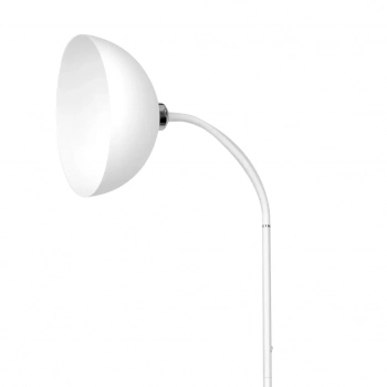 Zack lampa podłogowa 1xE27 biała, chrom ML1633