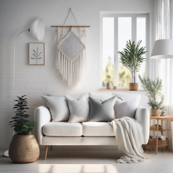 Zack lampa podłogowa 1xE27 biała, chrom ML1633