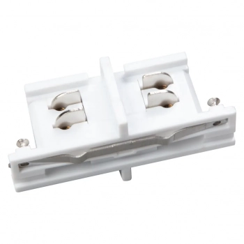 Łącznik Szynoprzewodu prosty mini 3F biały ML2138
