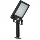 Adik naświetlacz solarny IP44 1.2W LED 500lm 6500K czarny EKO0615 Milagro