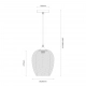 Alma lampa wisząca 1xE27 czarna ML1807