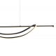 Ambar lampa wisząca 35W LED 1600lm 4000K czarna ML1584