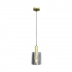 Arcadia lampa wisząca 1xE27 czarna, złota ML1816 Milagro
