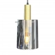 Arcadia lampa wisząca 1xE27 czarna, złota ML1816