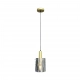 Arcadia lampa wisząca 1xE27 czarna, złota ML1816