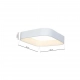 Astro lampa sufitowa 40W LED 1680lm 4000K biała ML1854