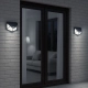 Batman kinkiet solarny IP44 3W LED 50-80lm 4000K czarny EKO0617