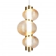 Bolla lampa wisząca 12W LED 1491lm 3000K złota ML1424