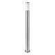 Brooklyn lampa stojąca IP44 1xE27 inox EKO1703 Milagro