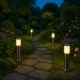 Brooklyn lampa stojąca IP44 1xE27 inox EKO1703