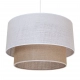 Bueno lampa wisząca 1xE27 beż, jasny brąz MLP1826